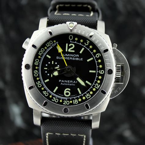 vintage panerai depth gauge|PANERAI PAM 193 Submersible 1950 Depth Gauge Titanium.